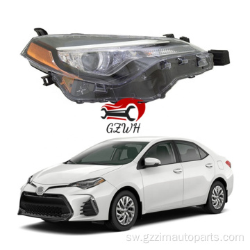 Corolla 2017-2019 taa za taa za mbele